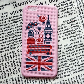 

162 Mobil Phone Cover Cellphone Shell Cases Housing Iphone Craft Cross Stitch Needlework Embroidery Counted Cross-Stitching Kit