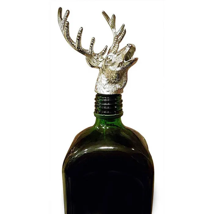 Горячая пробка для вина аэраторы для вина из цинкового сплава Stag Head Pourer Stags пробка для бутылок XJS789
