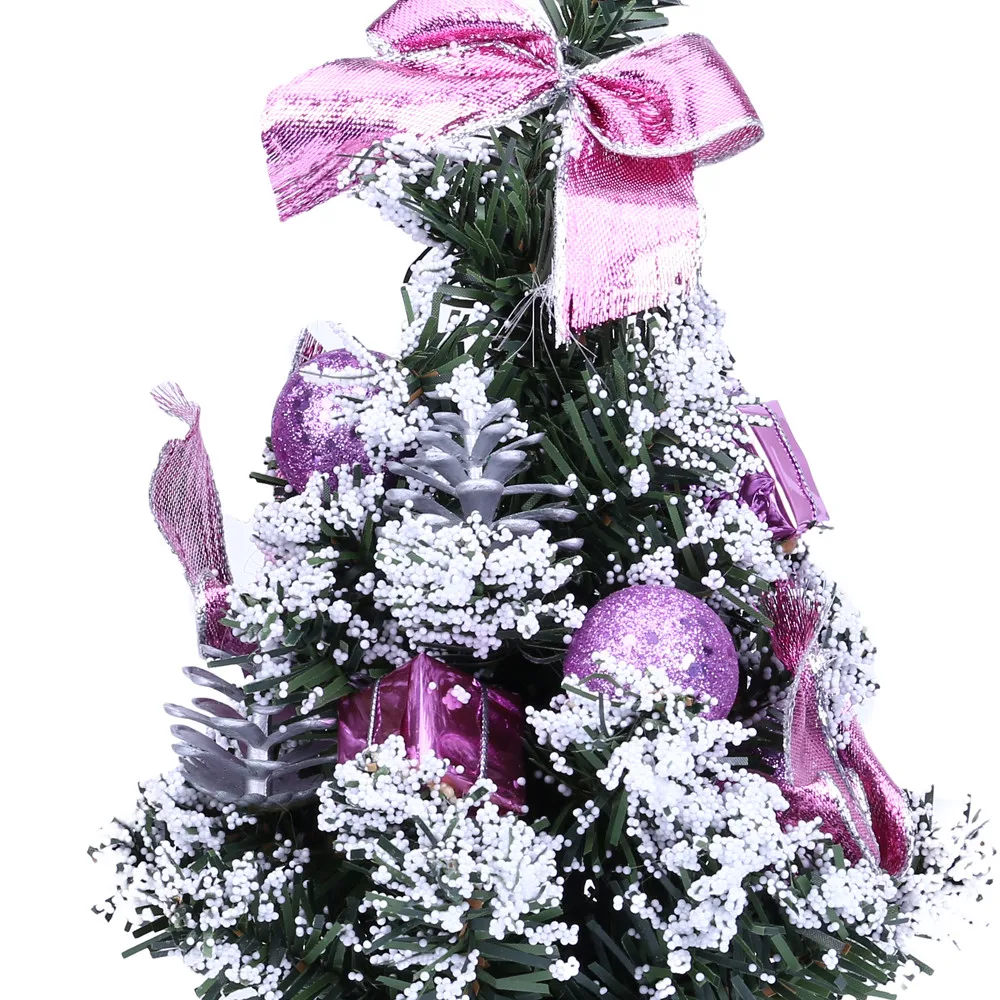 Рождественская елка, украшение, настольный стол, Праздничные рождественские вечерние подарки, 25 см, Рождественская елка, украшение, arbol de navidad