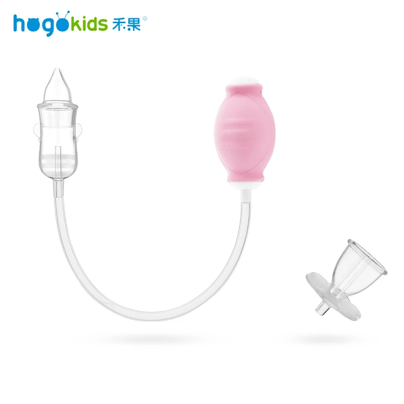 H41-156-pink Hogokids Назальный аспиратор из 4 вещей для новорожденных; детские устройство для прочистки носа у младенцев медицинская капельница для детей по уходу носовые аспираторный комплект - Цвет: H41-156-pink
