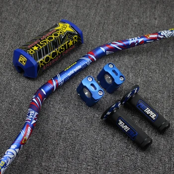 

Handlebar PRO Taper Pack Fat Bar 1-1/8" Dirt Pit Bike Motocross Motorcycle Handlebar 810mm Length 28mm PRO Aluminum
