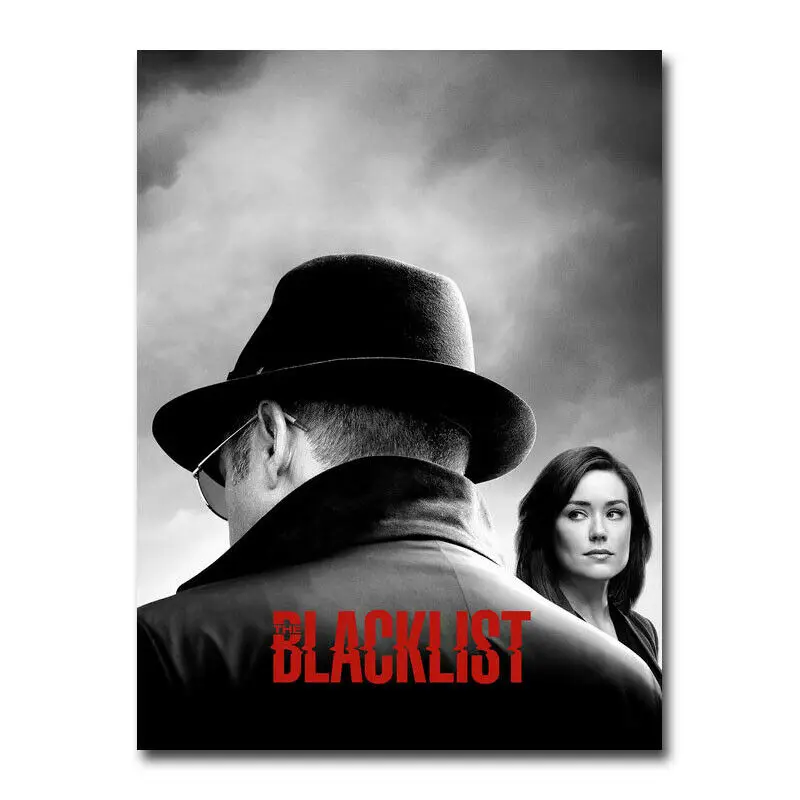 The Blacklist Season 6 TV Series Silk Fabric Wall Poster Art Decor Sticker Bright | Дом и сад