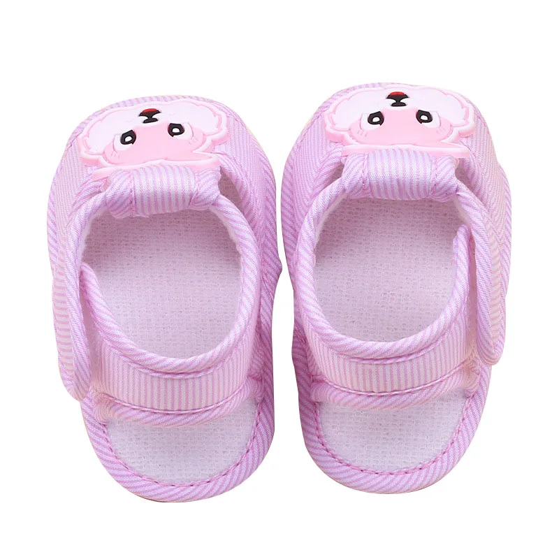 Новинка года; обувь для маленьких девочек с рисунком кролика; нескользящая обувь для первых шагов; мягкая подошва для малышей 0-1 лет; обувь для новорожденных