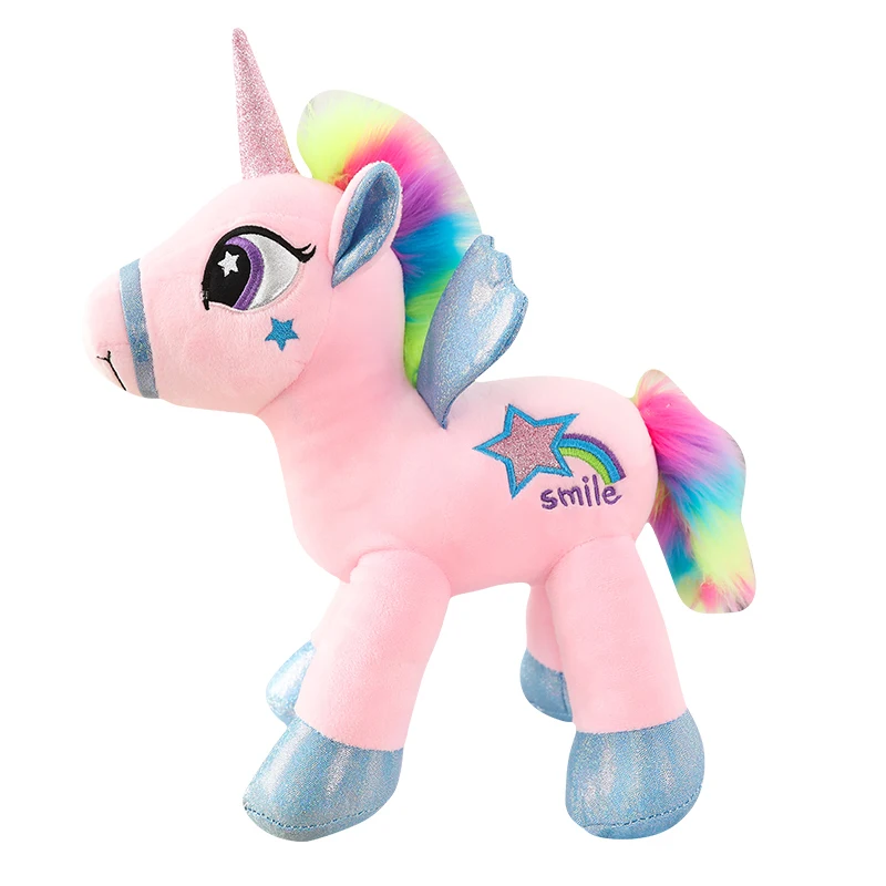 rainbow unicorn stuffed animal