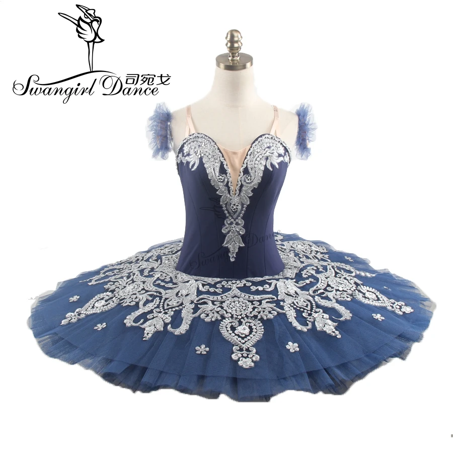 

swan lake ballet tutu costumes navy blue pancake tutu gilrs ballet tutus professional tutu nutcracker ballet costumesBT9082