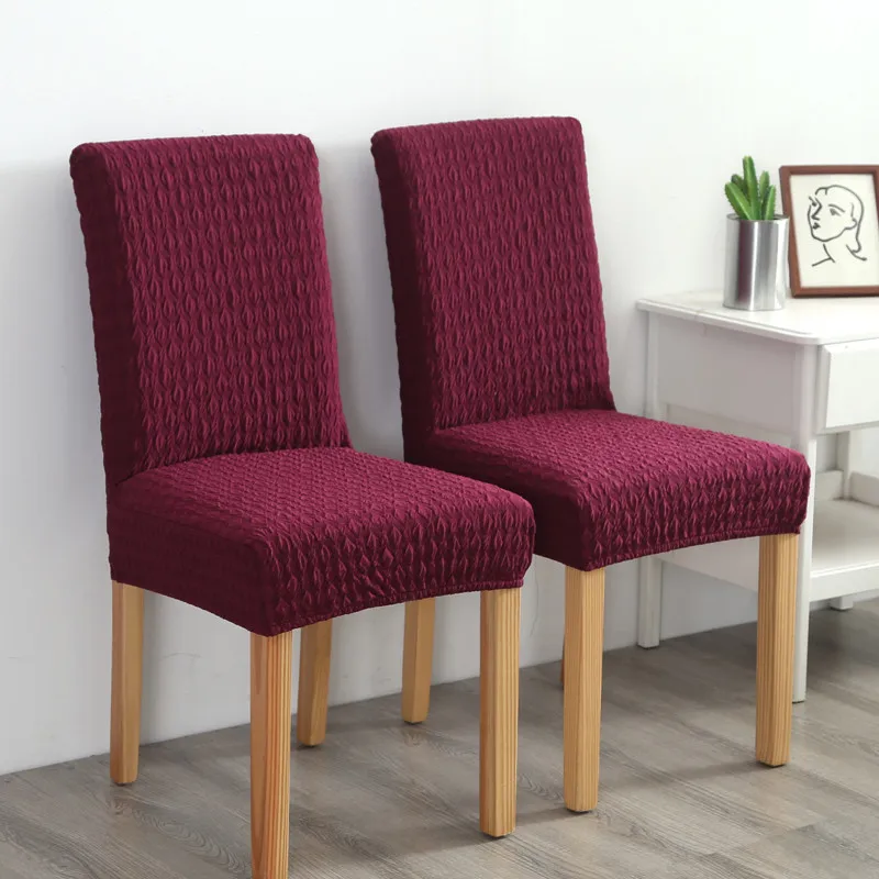 Christmas Decor Dining Room Chair Cover Washable Removable Stretch Seat Cover Chair Covers Universal Size Seat Slipcovers