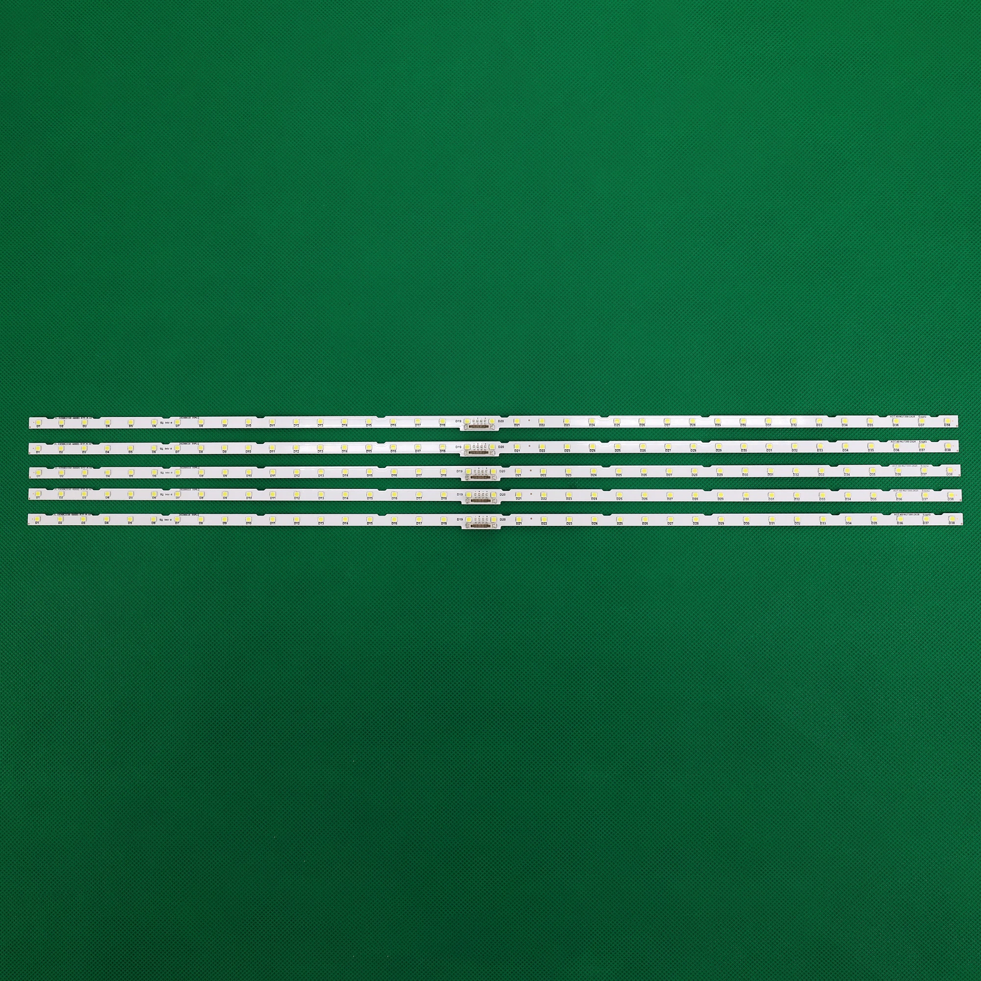 Led para 49nu7100 Lote Tira Retroiluminação Ue49nu7172 Ue49nu7670 Ue49nu7140 Ue49nu7100 Nu7100_sts49081 Aot_49_nu7300 Bn96 30 Pçs - - Imagem 6
