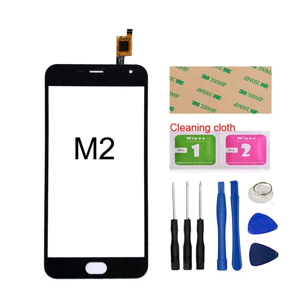 5,0 ''сенсорный экран для MeiLan M2 Для Meizu 2 Сенсорный экран дигитайзер сенсор стеклянная панель Замена - Цвет: M2 Black Tool