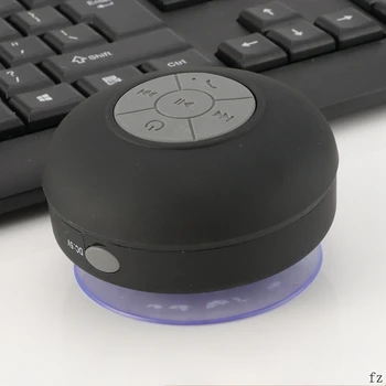 

120 Pcs Waterproof Bluetooth Speaker Hands Free Wireless Speakers With Suction Cup for Bathroom Showers Subwoofer