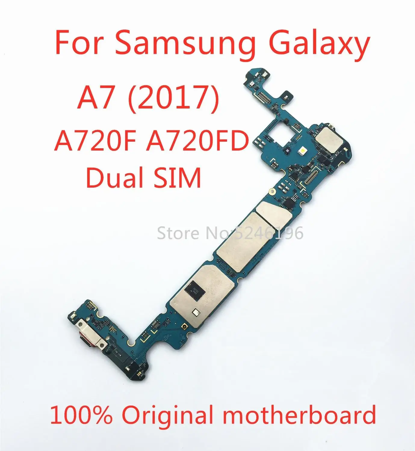 Apply to For Samsung Galaxy A7 2017 A720F A720FD 32GB original motherboard chip system unlocking logic board Replace parts | Мобильные