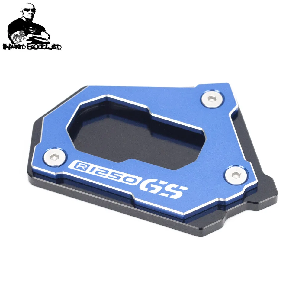 For BMW R1250GS R 1250GS R1250 GS R 1250 GS 2018 Motorcycle CNC Aluminum Kickstand Foot Side Stand Extension Pad Support Plate (3)