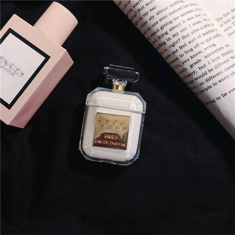 

2019 New Stylish Girls Luxury perfume bottle Protective Cover Shockproof Case Cover For Air Pods