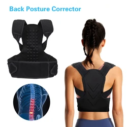 Brace Adjustable Back Correction Belt Support Spine Posture Corrector Shoulder Body Home Office Sport Upper Back Neck Brace