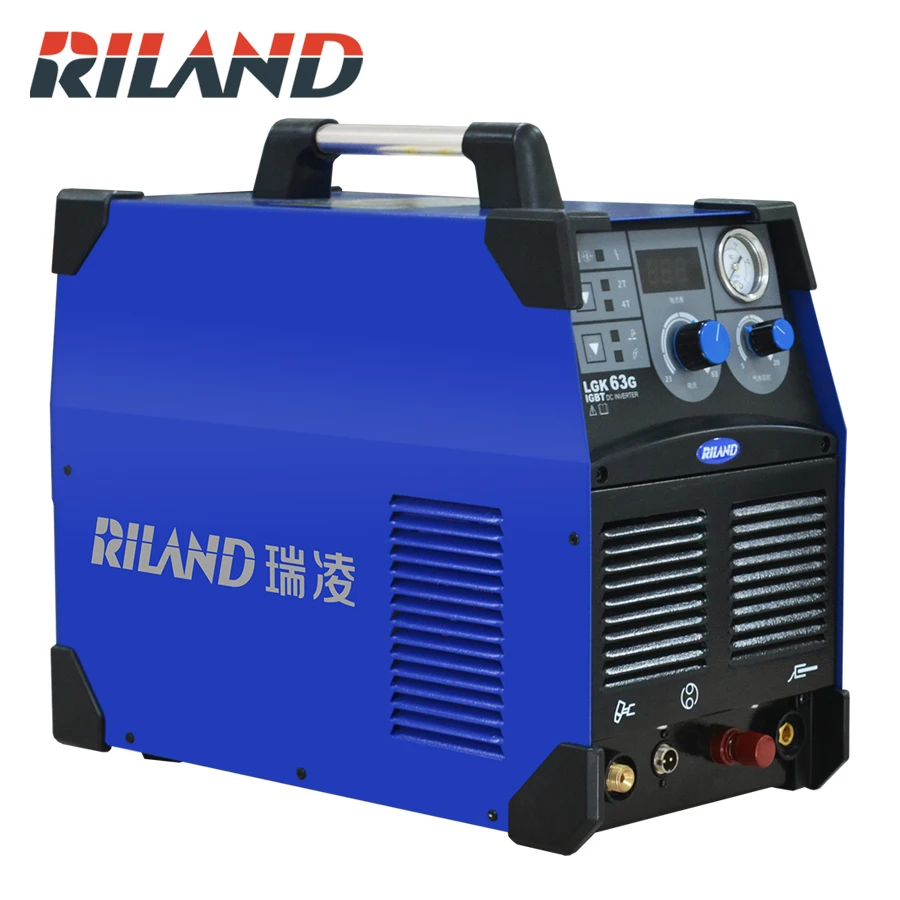 RILAND 3P 380V Воздушный плазменный резак оборудование для плазменной резки сварочный аппарат для резки