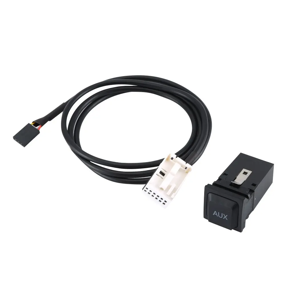 Автомобильный Aux Usb адаптер для Rcd510 Rns510 Rns315 Rcd310 Rcd300 автомобильный Aux Usb адаптер аудио кабель переключатель штекер для Passat Polo