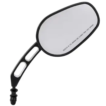 

HobbyLane Motorcycle Billet Aluminum 8MM End Side Rearview Mirrors Motorbike Left&Right Rear View Mirror New for Harley 1982-Up