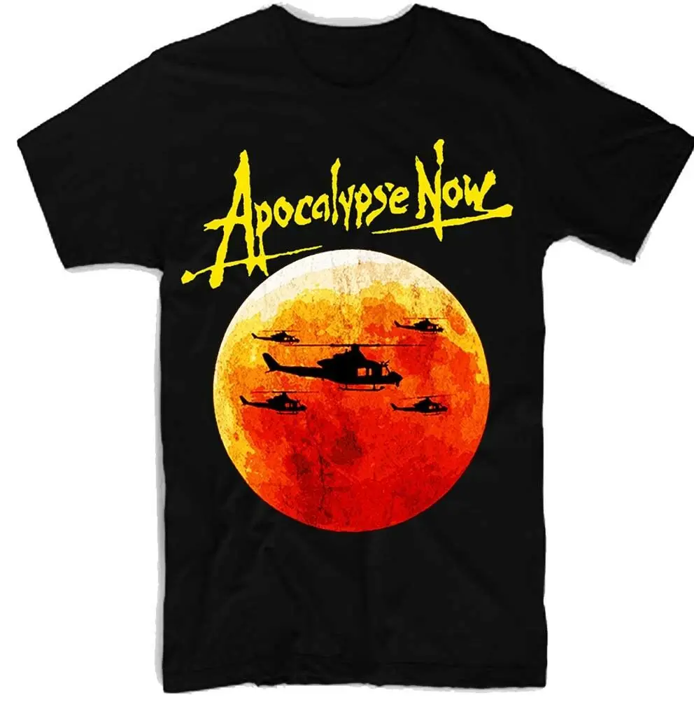 APOCALYPSE NOW 100% COTTON MEN'S T-SHIRT. E0111 High Quality for Man Better Summer Short Sleeves T Shirt Fashion | Мужская одежда