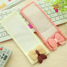 Тканевый кружевной Телевизор с пультом дистанционного управления, защита от пыли, Модный милый чехол, сумки, новинка, DEC889