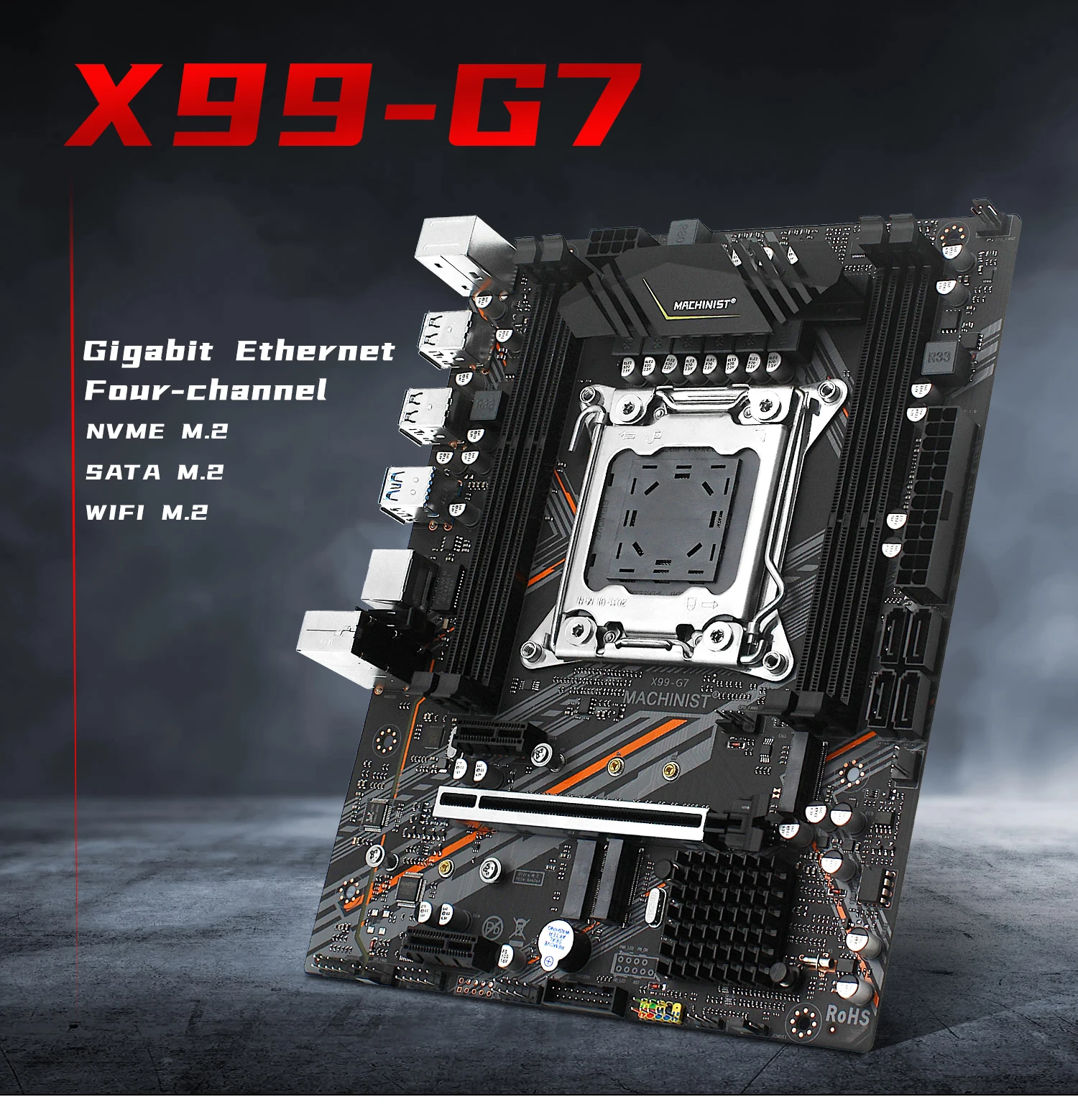 MACHINIST X99 материнская плата LGA 2011-3 Поддержка Xeon E5 V3 V4 DDR3 ...