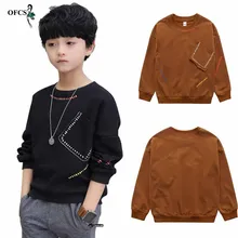 Autumn Boys Brand Sweaters Children Long sleeve knit pullovers Girl's Cotton Dot T-shirt Coat kids Fashion Clothes Fleece110-160