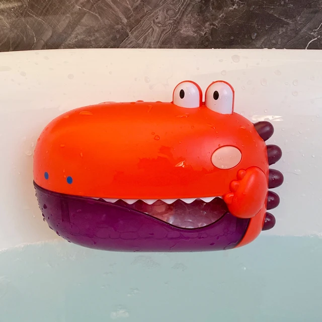 Frog Bubble Music Baby Bath Toys Kids Pool Swimming Bathtub Soap Machine Automatic Bubble Funny Crab BathToy for Children Gifts 4