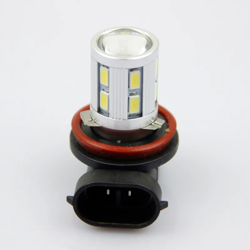 2x автомобильный H11 5 Вт 12 Led 5630 Smd противотуманный ходовой светильник Лампа ксенон белый автомобильные аксессуары противотуманный светильник s ксеноновые лампы# YL1
