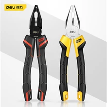 Профессиональные инструменты плоскогубцы Набор зачистки пресс-клещи тонкий носик ниппельная проволока для снятия изоляции и обжимки многофункциональные ручные инструменты