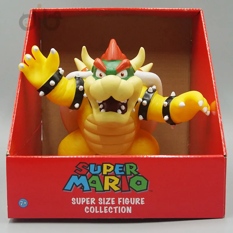 F-Mario Bros Game Character Toys 9 inch Koopa Bowser Action Figure |