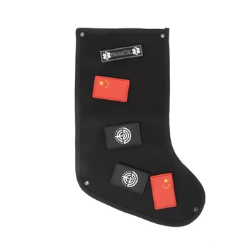 

Christmas Stocking Shape Patch Board DIY Patch Display Frame Personality Patch Holder Board Chapter Paste Pad New