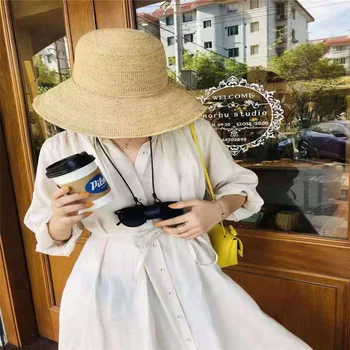 

joker glasses sunglasses bags hang necklace PU leather neck rattan weaving accessories restoring ancient ways