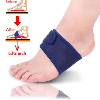 

Silicone Feet Arch Breathable Bandage Relief Pain Supports Shock Absorber Foot Healthy NShopping