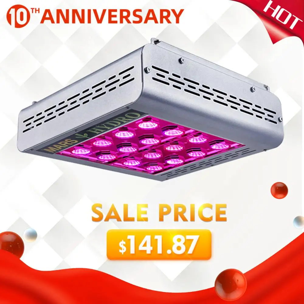 Mars ProII Epistar 400W LED Grow Light полный спектр гидропоники для теплицы 166W Veg Блум