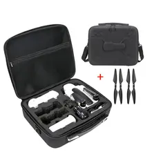 Портативный водонепроницаемый ПУ Чехол для переноски сумка на плечо с пропеллерами для Hubsan H117S Zino RC Дрон Квадрокоптер аксессуары