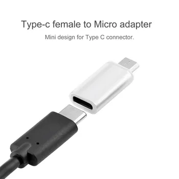 

2017 Newest USB 3.1 Type-C Cable To Micro USB Interface Convert Connector Data Sync Charging Type-C Adapter For Android Phone