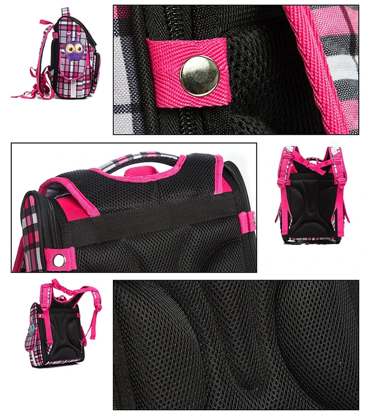 Русский детский школьный рюкзак, ортопедический школьный рюкзак для девочек, школьный рюкзак для начальной школы, Детский рюкзак через плечо