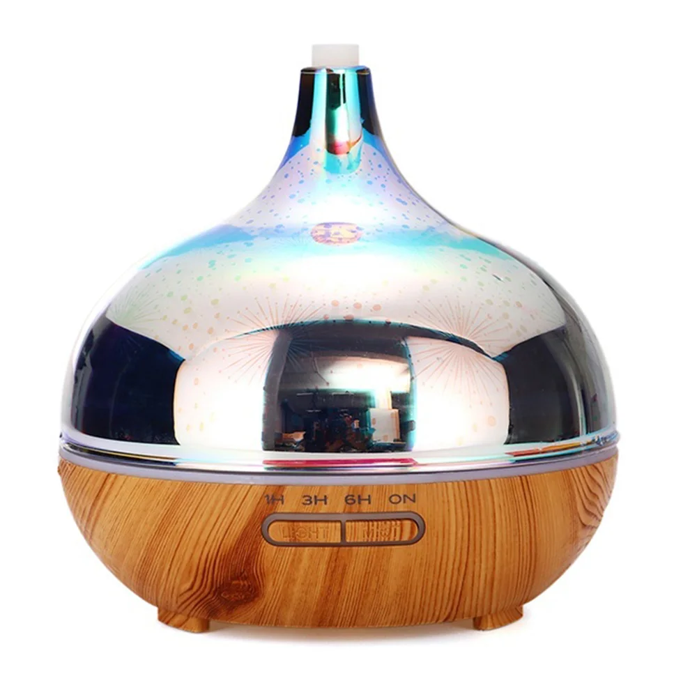

Aroma Diffuser Air Humidifier Aromatherapy Diffuser Creative Portable Exquisite Remote Control 400ml Fireworks for Mist Maker