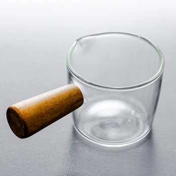 

Multi-functional Taste Dish Coffee Mini Milk Cup Hand-draw Sauce Dish With Handle Glass Sauce Vinegar Snack Plate Tableware972