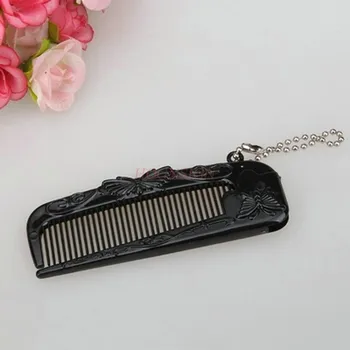 

travel comb Delicate Folding Combs For Female Portable Travel Hairbrush Home Straight Hair Anti Static Hairdressing Supplies