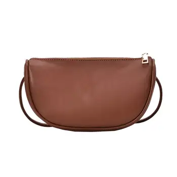 

Women Bag Simple Shoulder Messenger Package Phone Bag New Small Retro Wild Leather Simple Fashion Wild Casual H1