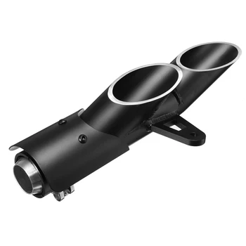 

Motorcycle Dual Outlet Exhaust Muffler Tail Pipe Vent Nozzle For Yamaha YZF R6 for Suzuki GSXR S1000 S1000RR CBR250RR For BMW