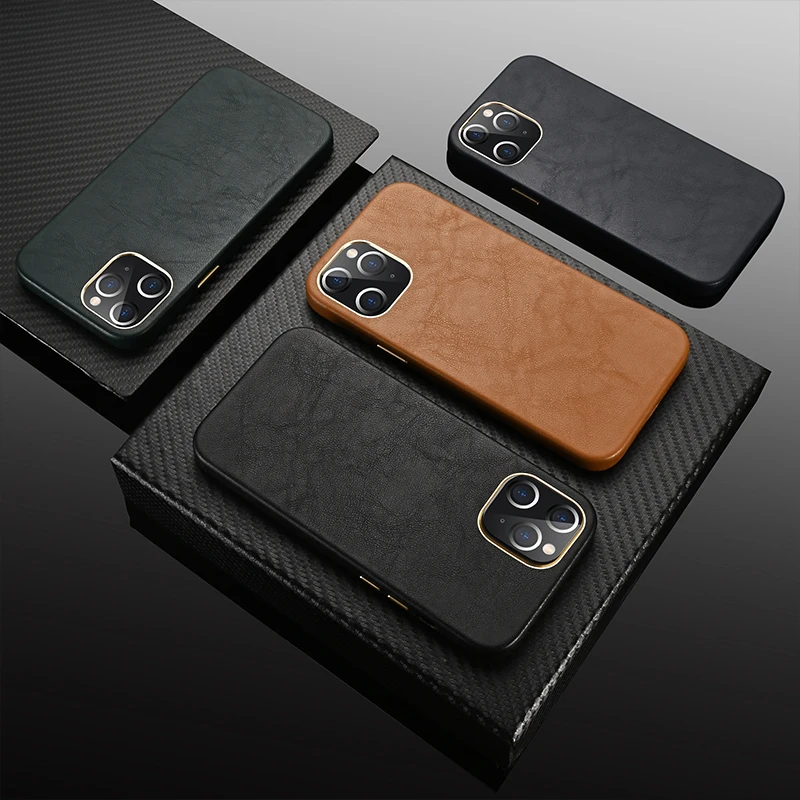 Soft Leather for iPhone 12 Pro Max Case Luxury Business High Quality Cover SE 2020 11 X XR 8 7 Artificial Phone Back Cases iphone 8 plus wallet case