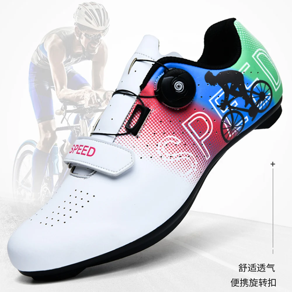 

Ladies and gentlemen high-end mountain/road cycling shoes, professional cycling sports shoes, with self-locking mountain bikes