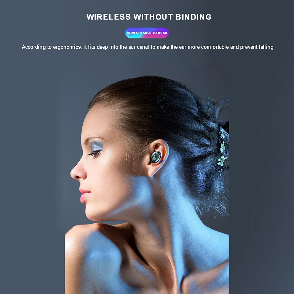 20 Bluetooth 5,0 гарнитура TWS беспроводные наушники мини наушники стерео Android телефоны HD вызов высокое качество