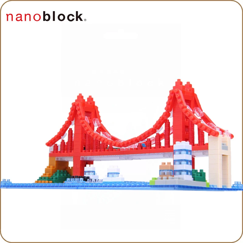 nanoblock golden gate bridge