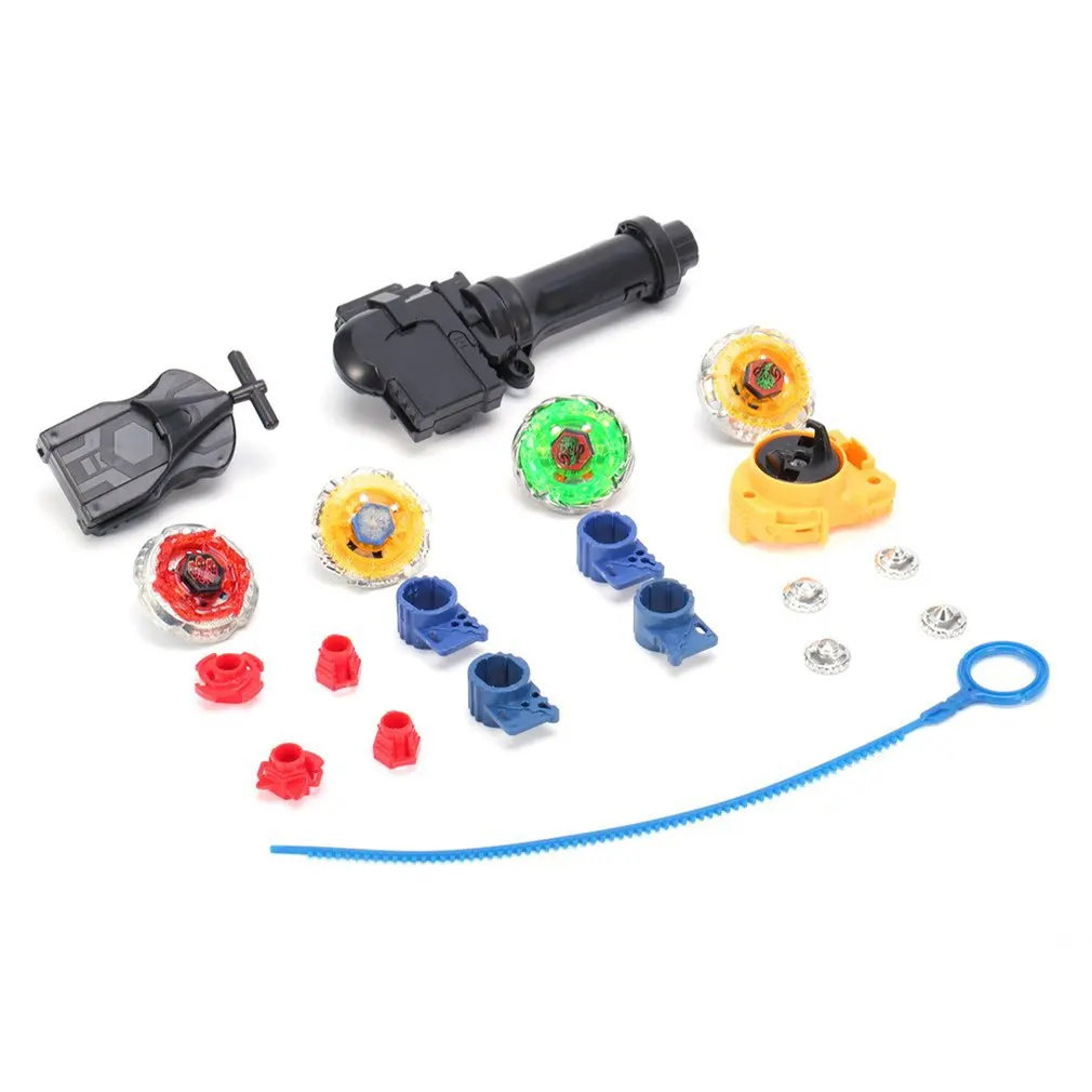 

Portable Lightweight Funny Metal Rapidity Toy Hand Spinner Tops 4D Launcher Grip Set for Family Friends Kids Gift