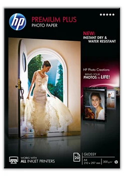 

HP Premium Plus Glossy photo paper Brightness