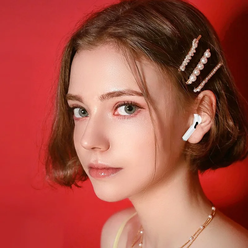 Mini Pro 4 TWS Bluetooth Earphones Hi-Fi Wireless Headphones Airpodding In-Ear Stereo Earbuds Hands-Free Headset For Smart Phone