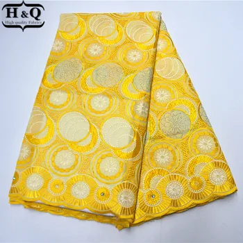 

Latest Swiss Voile Lace In Switzerland 100% Cotton Lace 5 Yards High Quality African Lace Fabric For Party Dress B977801-40C