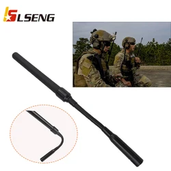 Lcheng – antenne de talkie walkie tactique pliable sma male CS, 136 174 400 470MHz, pour Wouxun TYT MD 380 H F5 TH UVF9 TH UV3R TH UVF8D 
