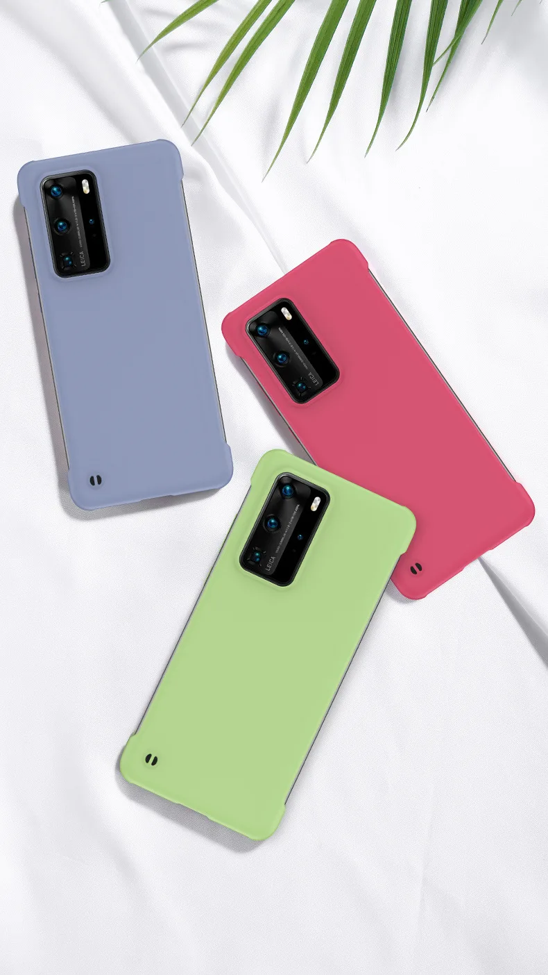 Новый силиконовый чехол без оправы для Huawei P40 P30 Lite P20 Mate30 Pro Mate20x Honor V30 30s 20 9A Nova5 5i 5t 8x